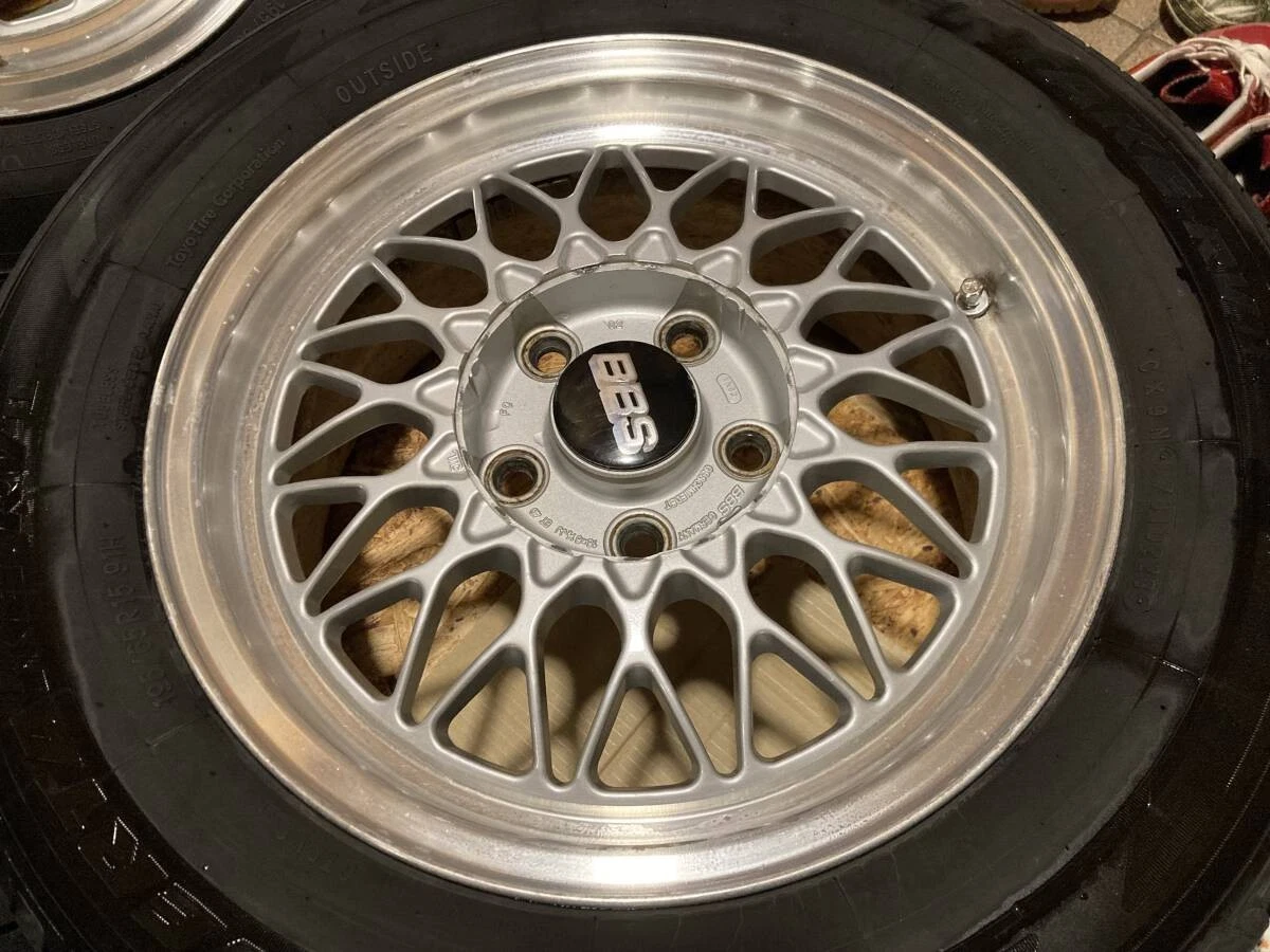 JDM The aesthetics of small diameters. BBS RG Toyota hubs 156.5JJ +40 No Tires - Image 3