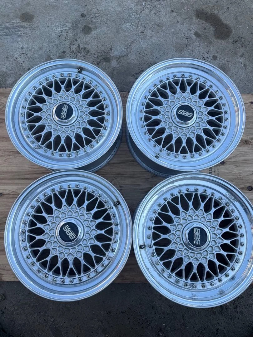 JDM BBS RS 178J +48 5-hole 4-book set No Tires
