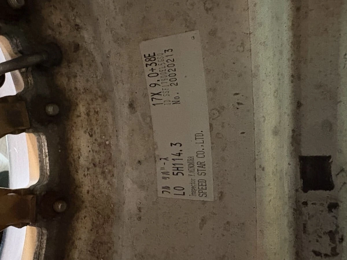 JDM SSR Formula Mesh 178J +26 9J +38 5H114.3 gold 4-book set Speedster No Tires - Image 7