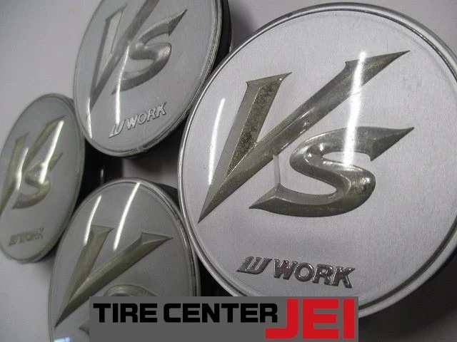 JDM WORK VS work Used Center Cap 4 Individual Set C-0242 No Tires