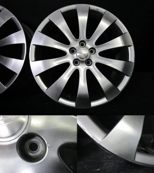 JDM Subaru Legacy genuine 7J-18 +55 100 high-gloss Dunlop Le Mans 5+ 2 No Tires - Image 4