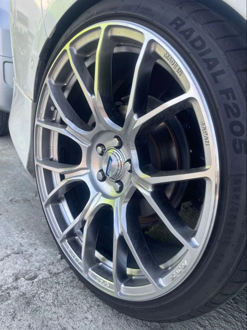 JDM RAYS GRAMLIGHTS57BNA198.5J ET+36 100-5H No Tires - Image 6