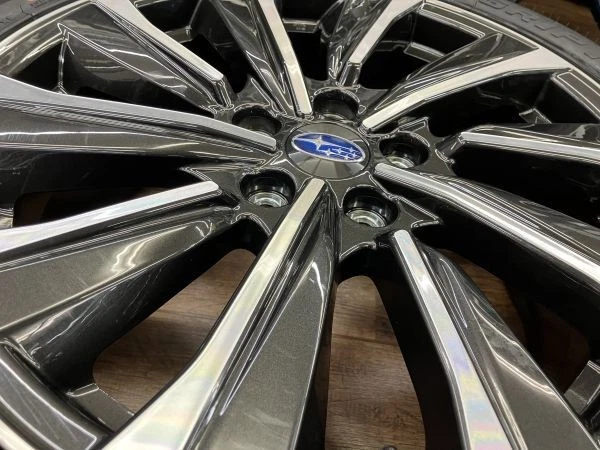 JDM Winter Set Subaru VN Series Levorg STI OEM 187.5J +55 114.3/5H 225 No Tires - Image 6