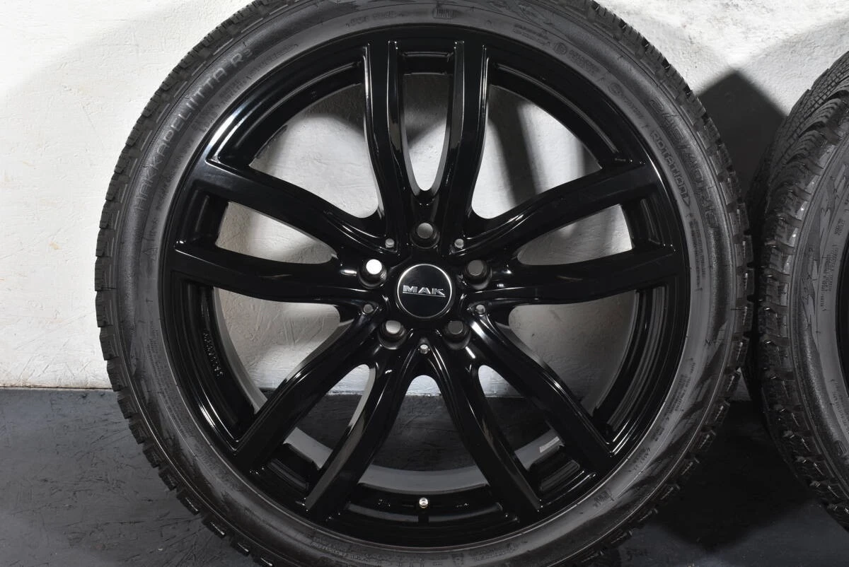 JDM Abe Shokai MAK FAHR 19-inch wheels with 112 PCD 8J +30 offset. Nok No Tires - Image 2