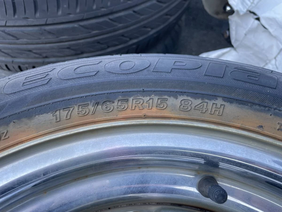 JDM Old car Rare Datsun Truck 620 with 156-hole 139.7 6J iron wheels w No Tires - Image 9