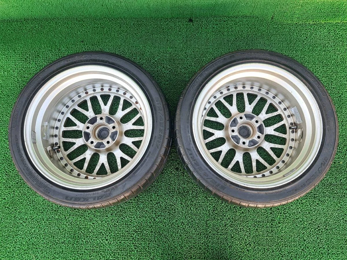 JDM 1007 WORK VS-XX? 1717x8.0JJ PCD114.3 Aluminum Wheels 2-Pack Set 21 No Tires - Image 8