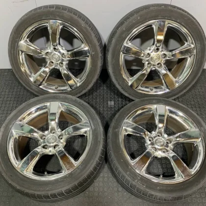 JDM Polished Z33 Fairlady Z 350Z late model 188J +30 8.5J +33 5H 5-hol No Tires