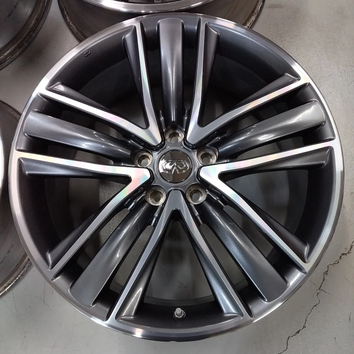 JDM Winter Set NISSAN Nissan V37 Skyline type SP Genuine 8.5J +50 1 No Tires - Image 7