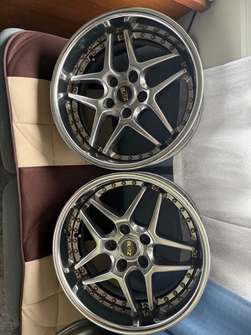 JDM BLITZ wheels 17 inch No Tires