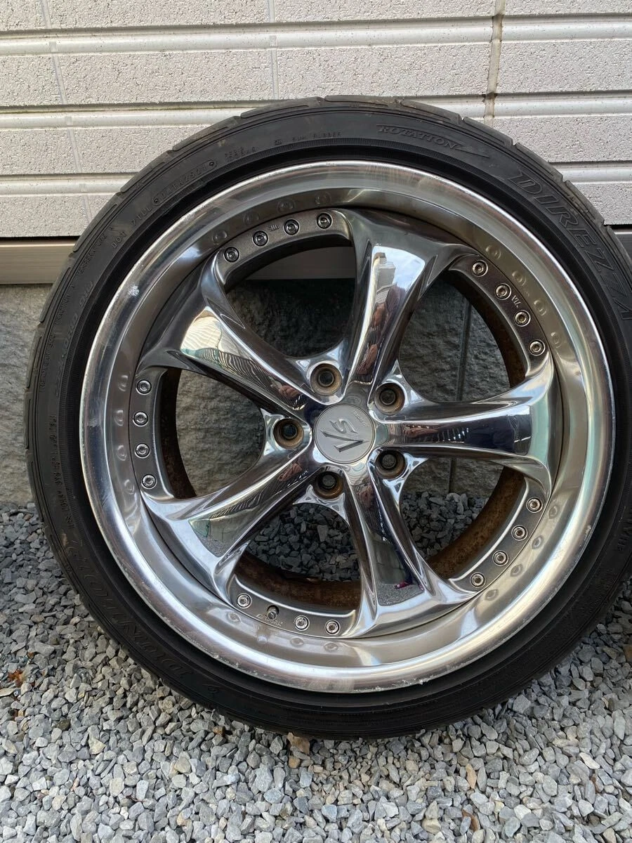 JDM WORK VS-KF 18-inch 4-Piece Set For S15 R33 Skyline Laurel Mark No Tires - Image 2