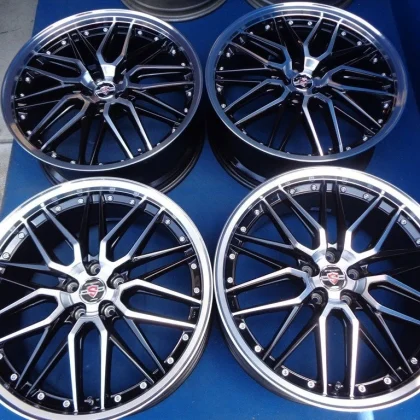 JDM AME STEINER 8.5J/+45 PCD 114.3 Wheels 4-Book Set for RAV4 Camry 60 No Tires
