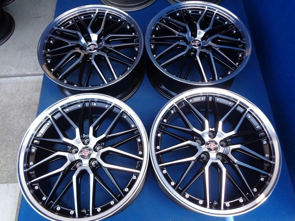 JDM AME STEINER 8.5J/+45 PCD 114.3 Wheels 4-Book Set for RAV4 Camry 60 No Tires