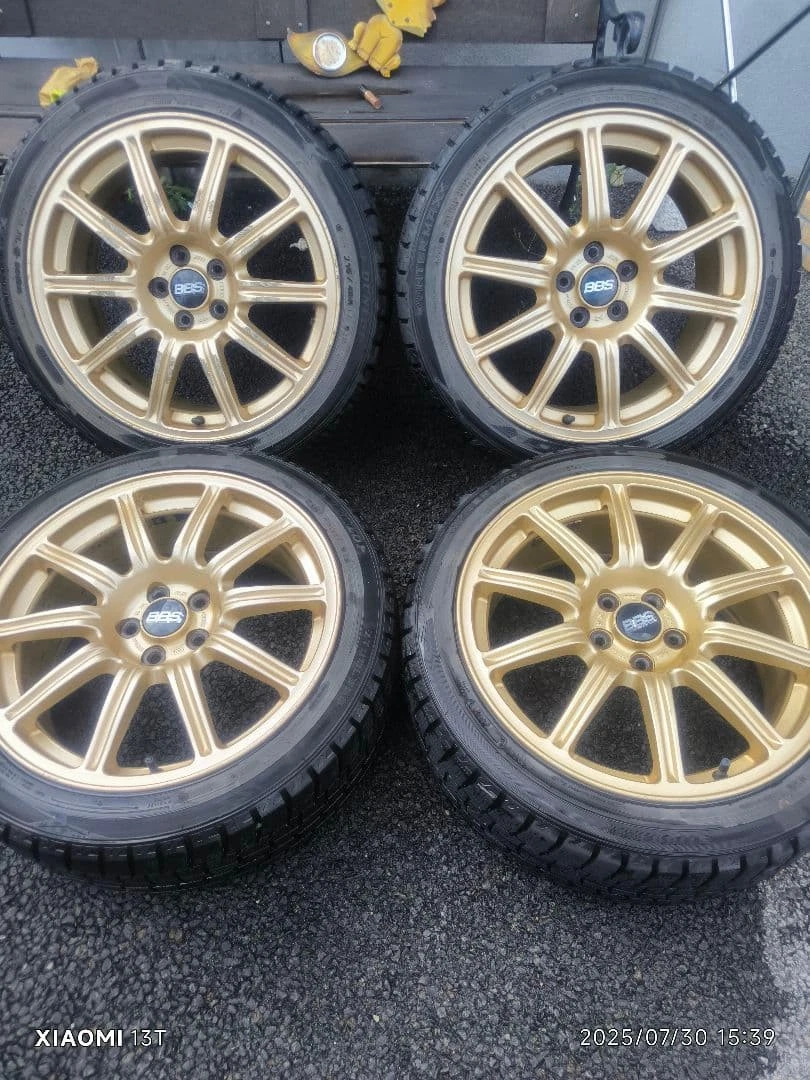 JDM Currently under negotiation: Subaru GDB BBS forging repair complet No Tires