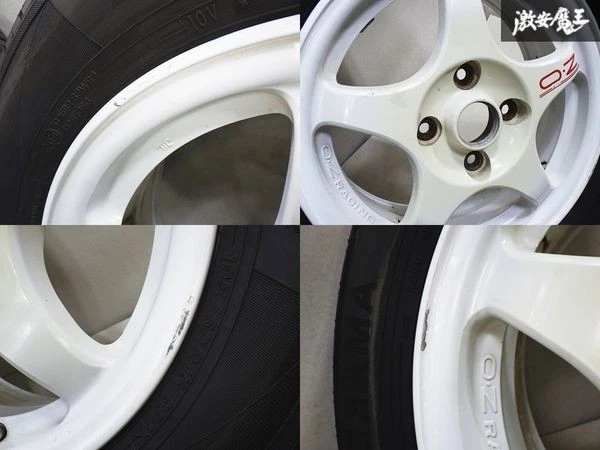 JDM OZ Racing Genuine ENKEI CE9A Wheels for Lancer Evolution III 15x6+ No Tires - Image 9