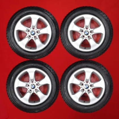 JDM 4BookSET BMW X3 E83 Genuine Star Spoke styling204 8J +46 PCD120 Br No Tires