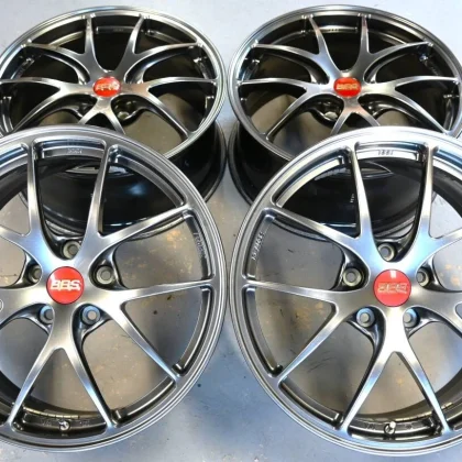 JDM BBS RI-A 8.0J Inset +45 PCD 114.3 5H RI-A032 GR Yaris FD2FN2EP3 Ci No Tires