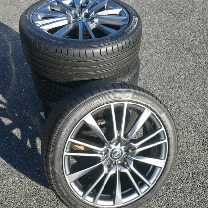 JDM Nissan Skyline 19-inch wheels 4-pack 8.5J offset 50 offset 114.3-5 No Tires