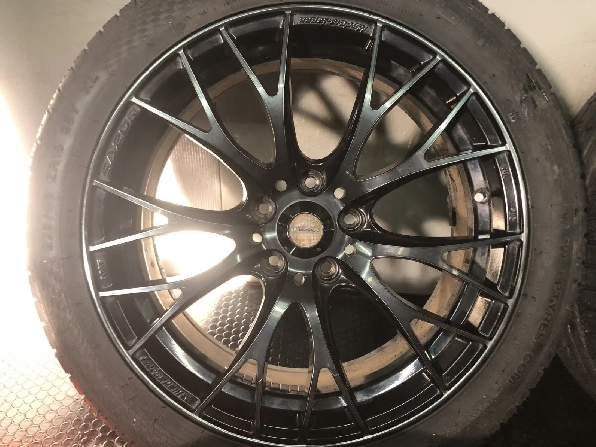 JDM Acceiera 225/45ZR18 Summer Tires Weds SPORT SA-20R 187.5J5HPCD114. No Tires - Image 2
