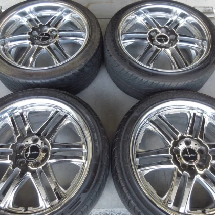 JDM WORK Euroline TR Black tires for Alphard Estima Elgrand Majesta Cr No Tires