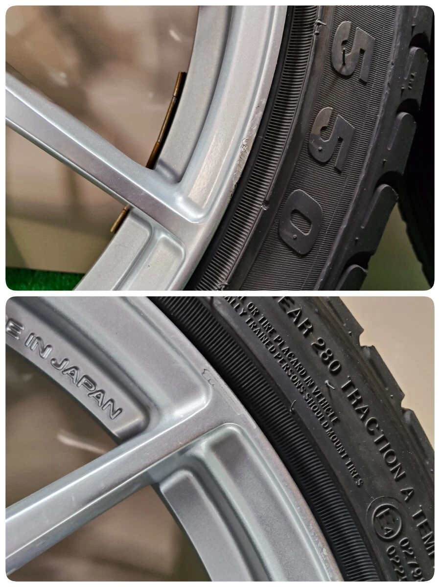 JDM RAYS Village 2x7 wheels 208.5J +36 offset 9.5J +36 offset 5x120 bo No Tires - Image 8