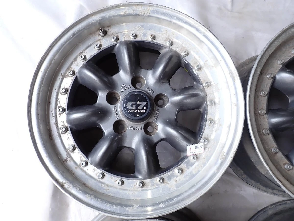JDM 4Book Company: 16x7J 8J PANA SPORT G7 Aluminum Wheels 5-Lug PCD 11 No Tires - Image 2