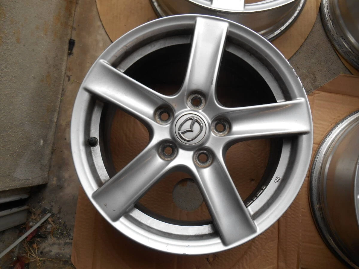 JDM Set of 4 Mazda NC Roadster genuine 6.5J-16 offset +55 pcd 114.3 5- No Tires - Image 8