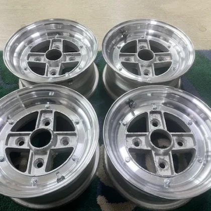 JDM Rare SSR Mark II 105J ±0 PCD110-4H Used Wheel Set of 4 for Life 36 No Tires
