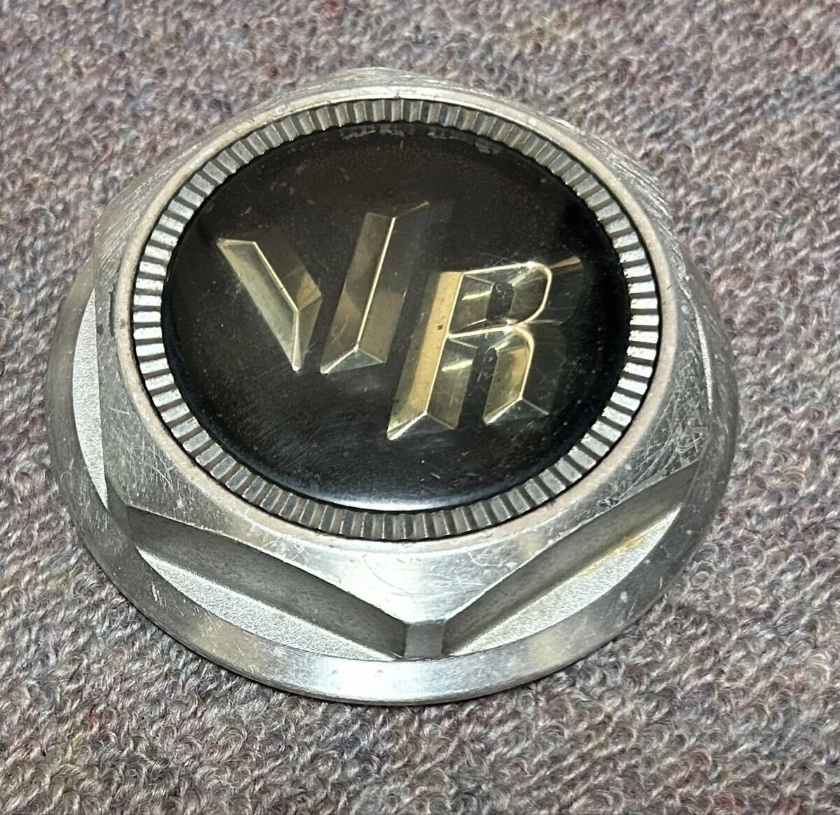 JDM RAYS Volk Racing EVOLUTION2 Wheel Center Caps Set of 3 No Tires - Image 5