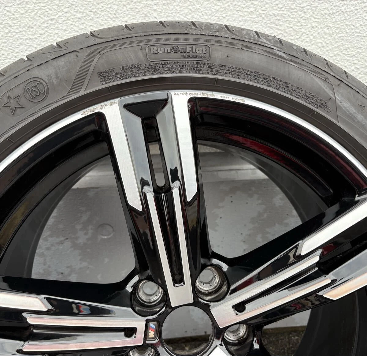 JDM BMW Genuine M Sports Wheels Double Spoke Styling 848M Bi-Color No Tires - Image 6