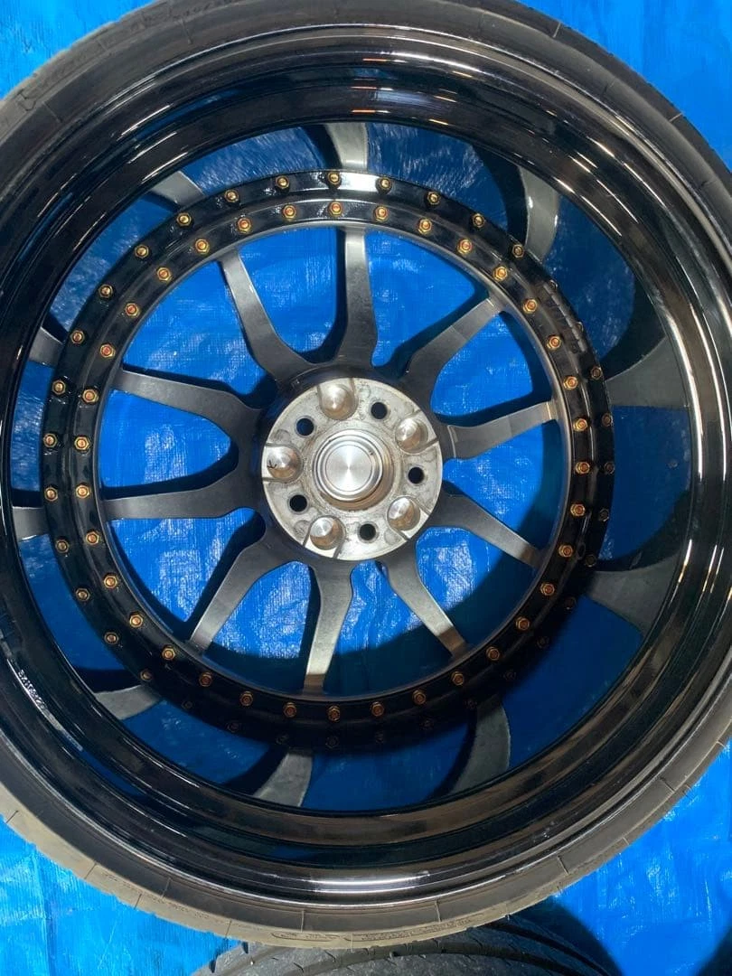 JDM Ferrari F430 F360 BC Forged 20/21 inch Carbon B compatible No Tires - Image 10