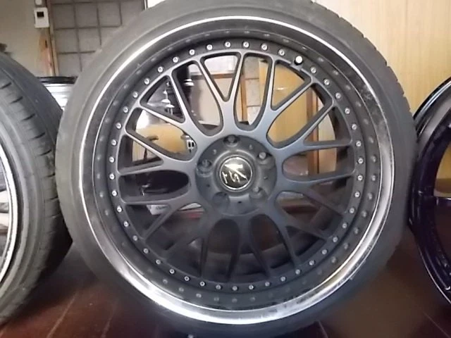 JDM Total 4 wheels deep rim center 199.5J+15+20 PCD114.3-5H Shallen WO No Tires - Image 4