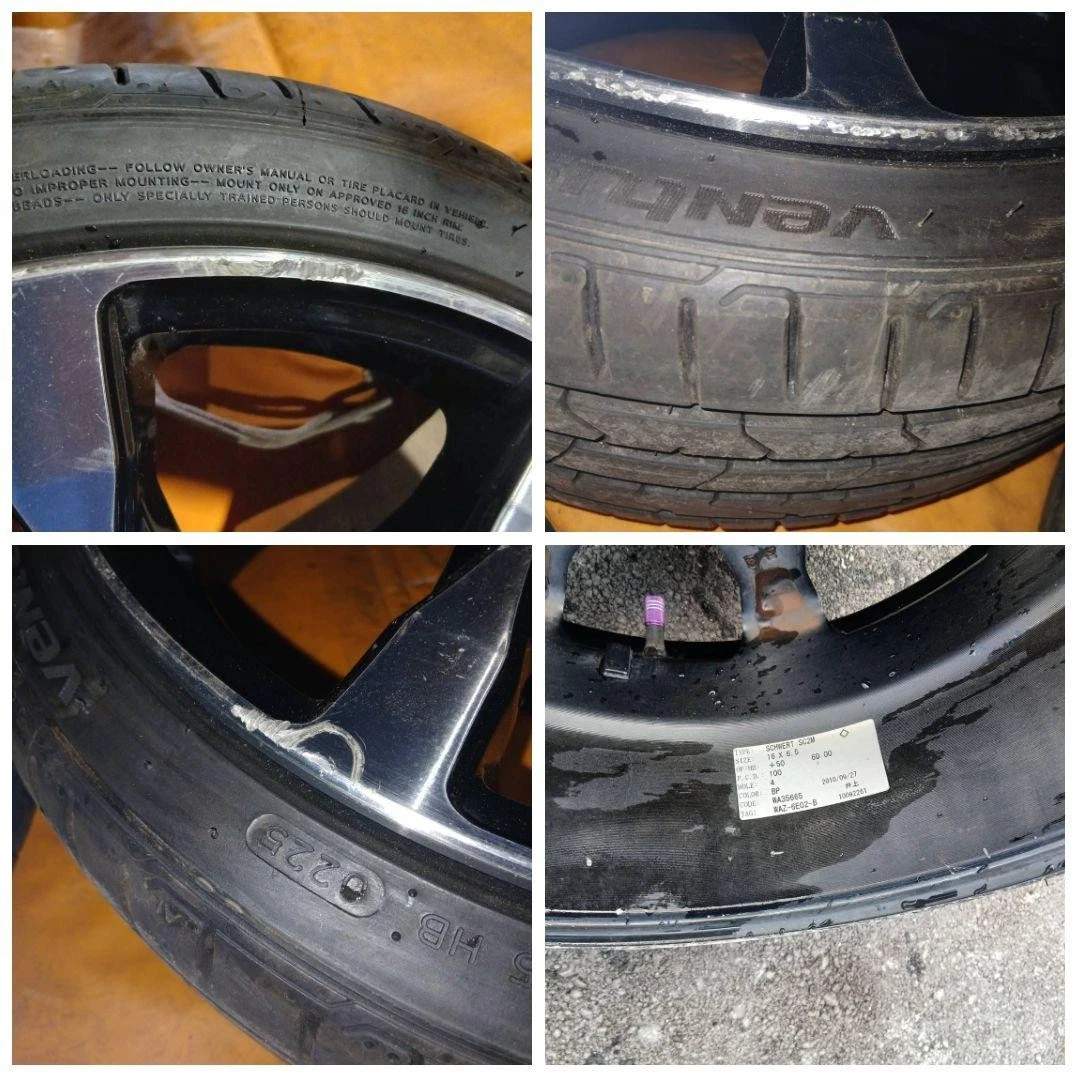 JDM WORK 164-hole 165/40R tire and wheel set No Tires - Image 7