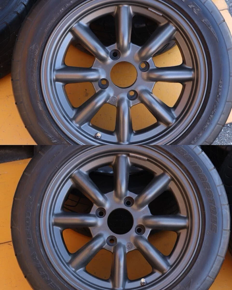 JDM Watanabe wheels 15 inch No Tires - Image 2