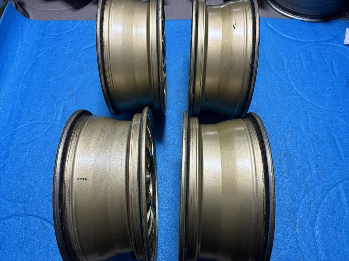 JDM Lightweight FORGED STI Subaru genuine BBS RG362 wheels 1616x6.5JJ No Tires - Image 8