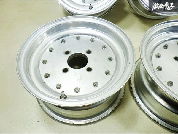 JDM Old car SSR Speedster Mark I 13PCD110 4H 4-hole Measured value 5J No Tires - Image 6