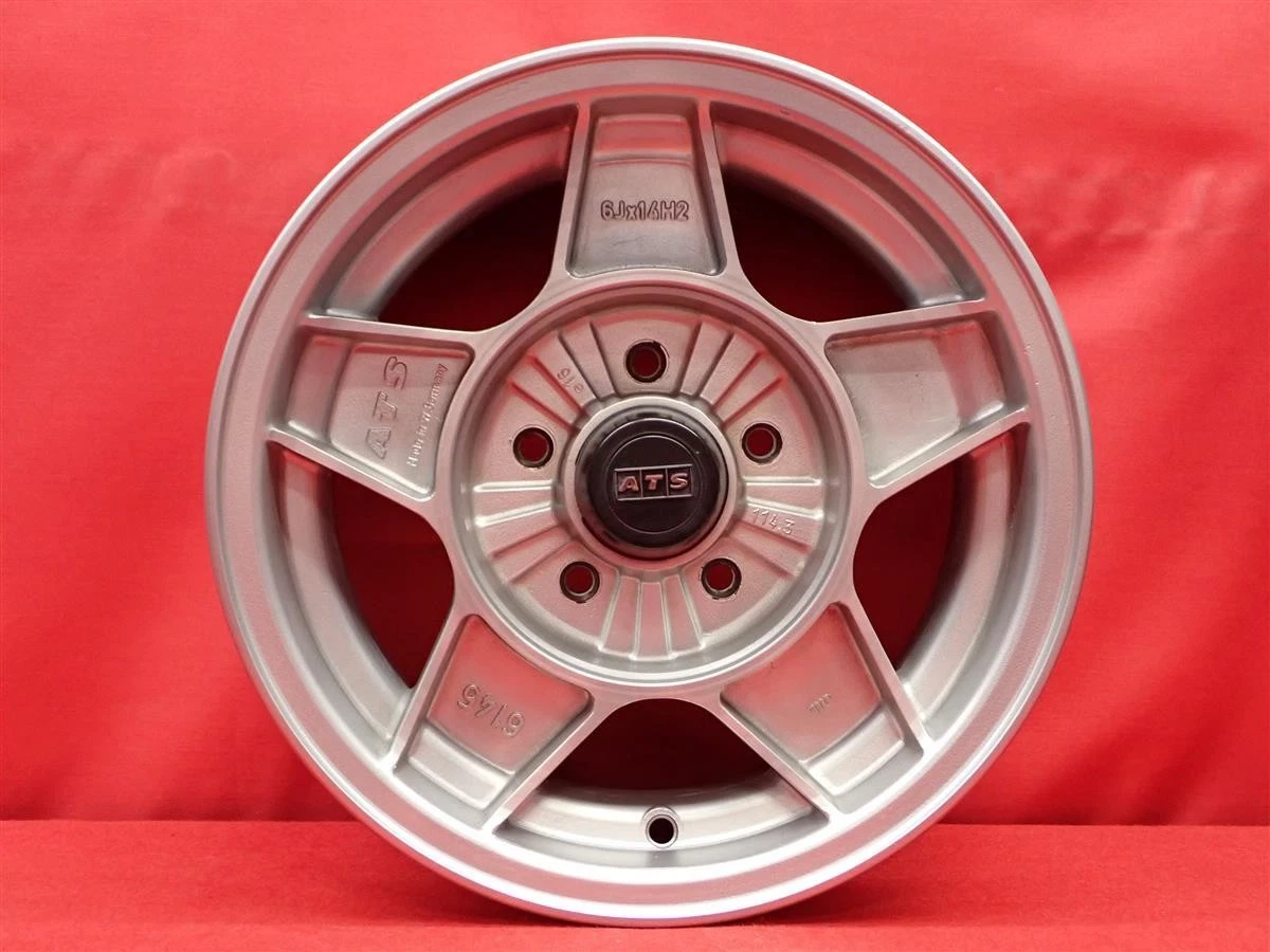 JDM 1980 manufactured ATS Type A Used Wheel 4Book 6J 14x6+16 5x114.3 Hub73 - Image 6