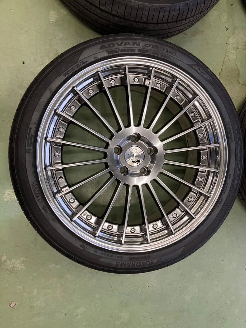 JDM Superstar Leonhardt Ilios CV 21-inch 9J No Tires - Image 3