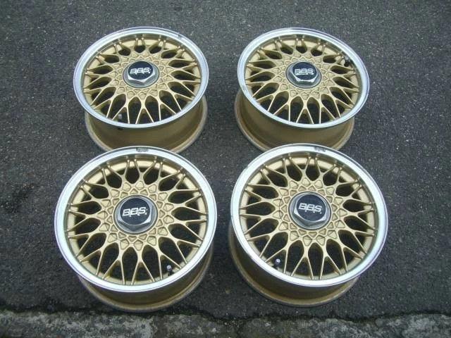 JDM Genuine gold BBS wheels 14-inch for a full set of Miata Roadster N No Tires