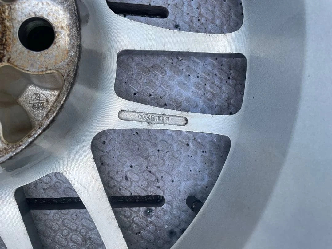 JDM Mitsubishi Genuine OZRacing Enkei 17 Wheels 4-Pack No Tires - Image 6