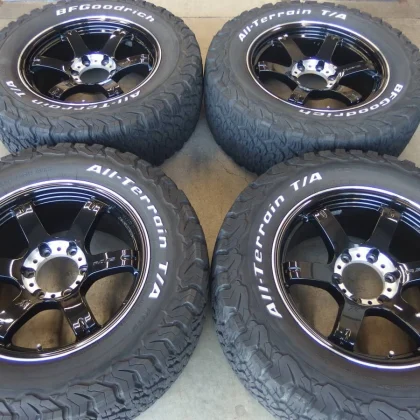 JDM RAYS gramlights 57JX6 tires with BF GOODRICH All-Terrain T/A KO2 L No Tires