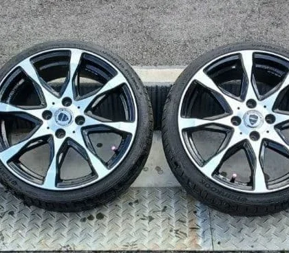 JDM WORK 164-hole 165/40R tire and wheel set No Tires