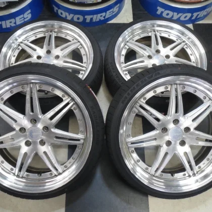JDM WORK GNOSIS GS5 GS5-SR GNOSIS 20crown 8.5J +35 / 9J +38 5H114.3 Us No Tires