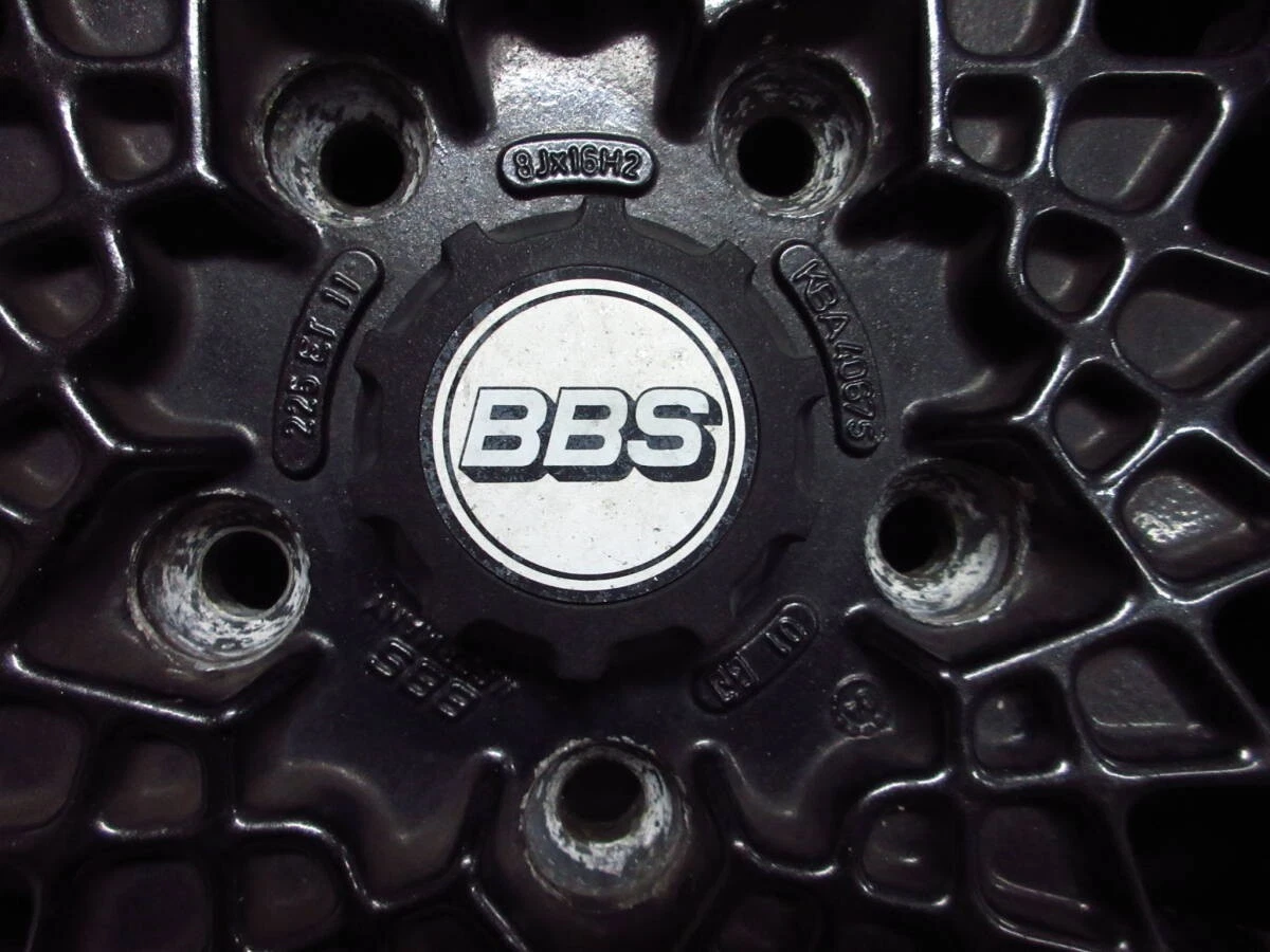 JDM Discontinued MAHLE BBS 16 Porsche PORSCHE 944 964 930 968 914 924 No Tires - Image 6