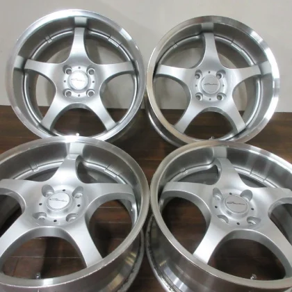 JDM Enkei Kyoho Circular 17in 8J+34 9J+38 4-hole PCD114.3 for Largo La No Tires