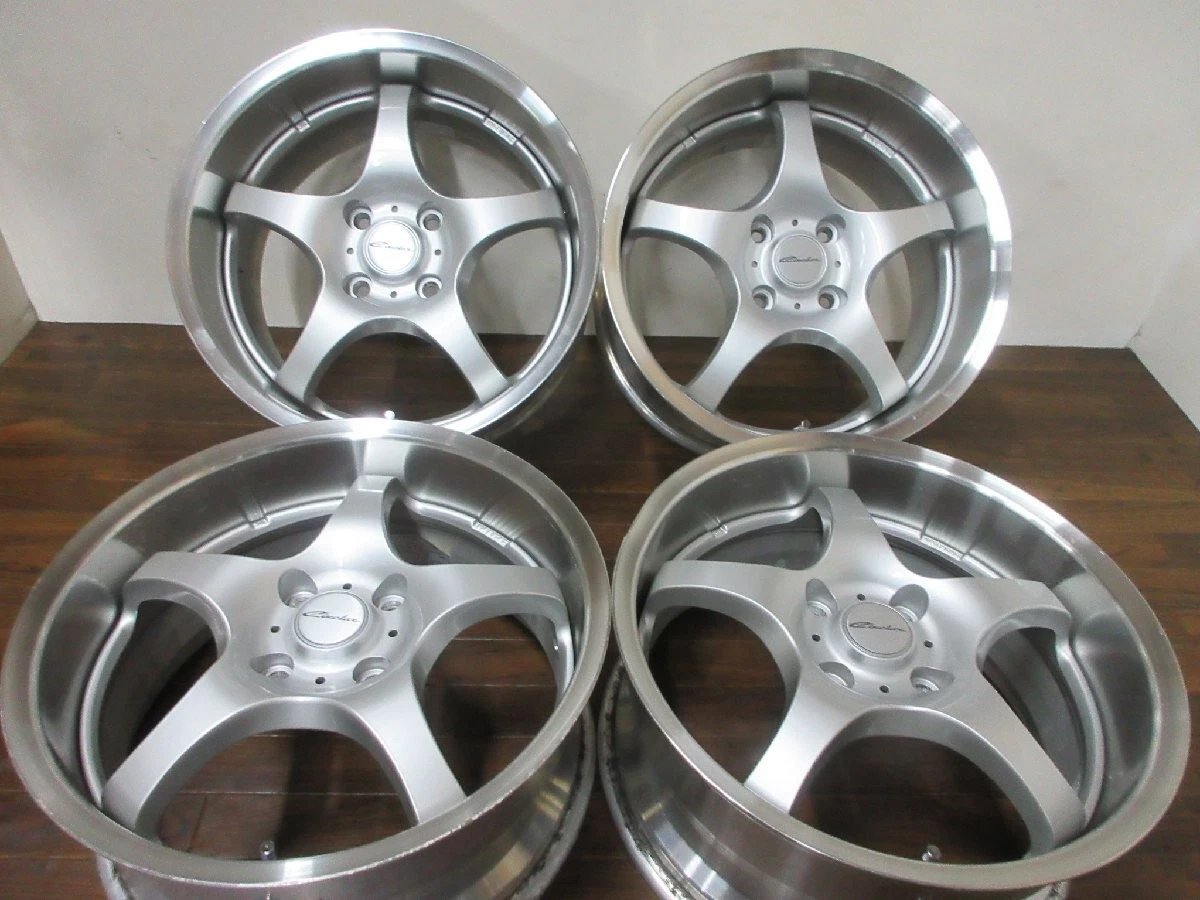 JDM Enkei Kyoho Circular 17in 8J+34 9J+38 4-hole PCD114.3 for Largo La No Tires