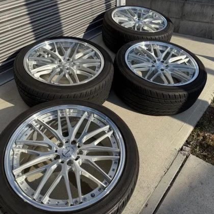 JDM TWS Exlete 20 Aluminum Wheels No Tires