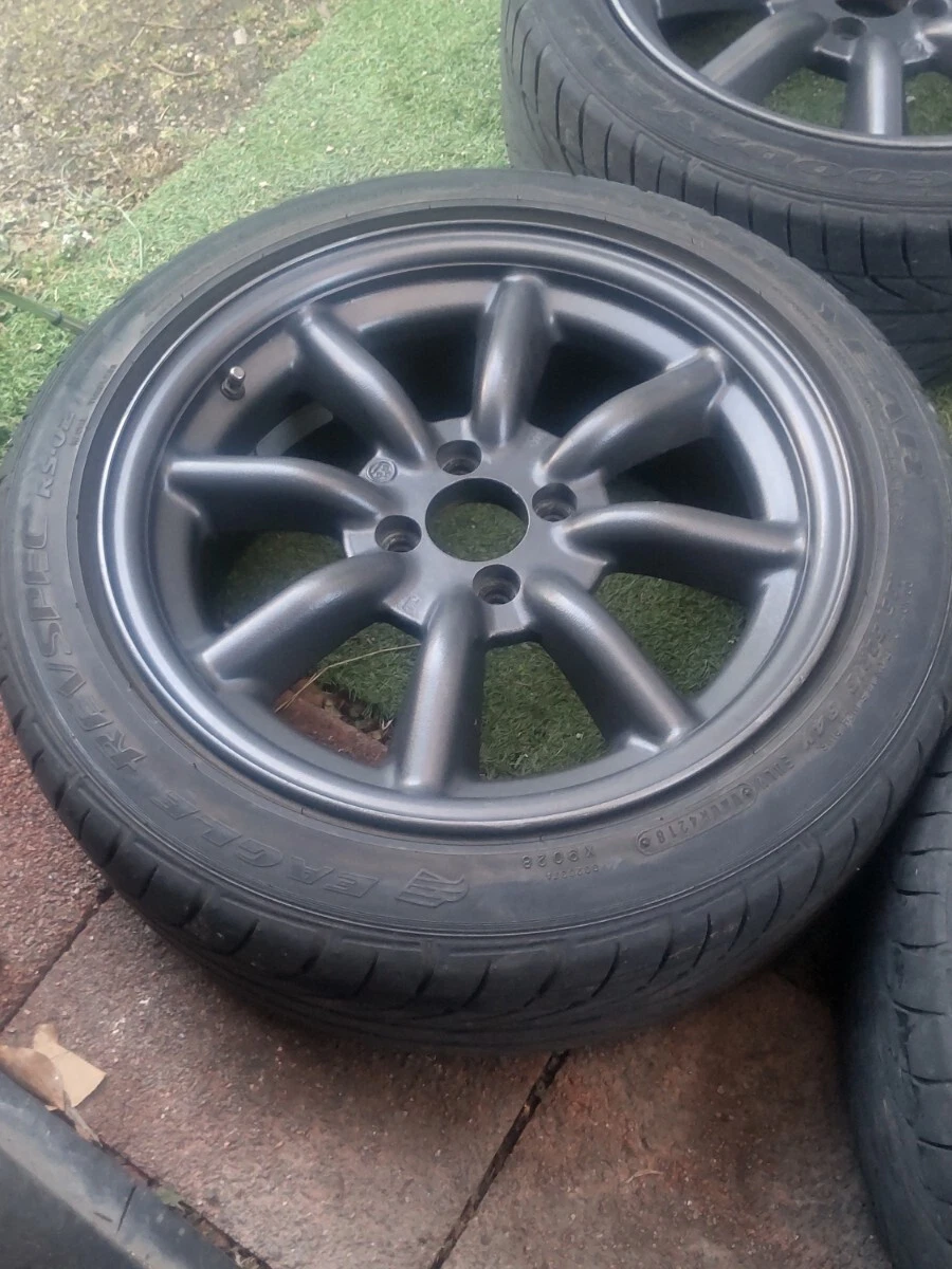 JDM Watanabe F8 16/4H/100 Wheel 4Book No Tires - Image 4