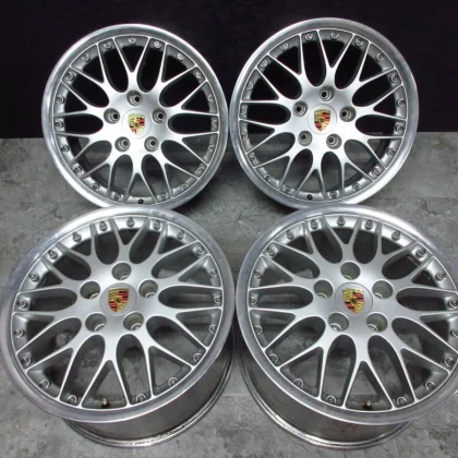 JDM BBS RS773 RS721 Porsche Genuine 4 no tires 18x7.5 10 5x130