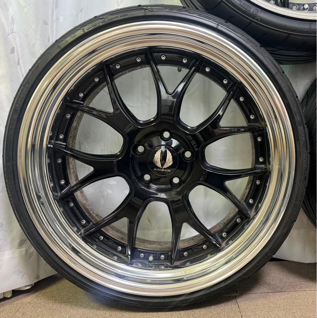 JDM 21-inch Aimgain G2M Wheel and Tire Set 245/40R21x4Book No Tires - Image 3