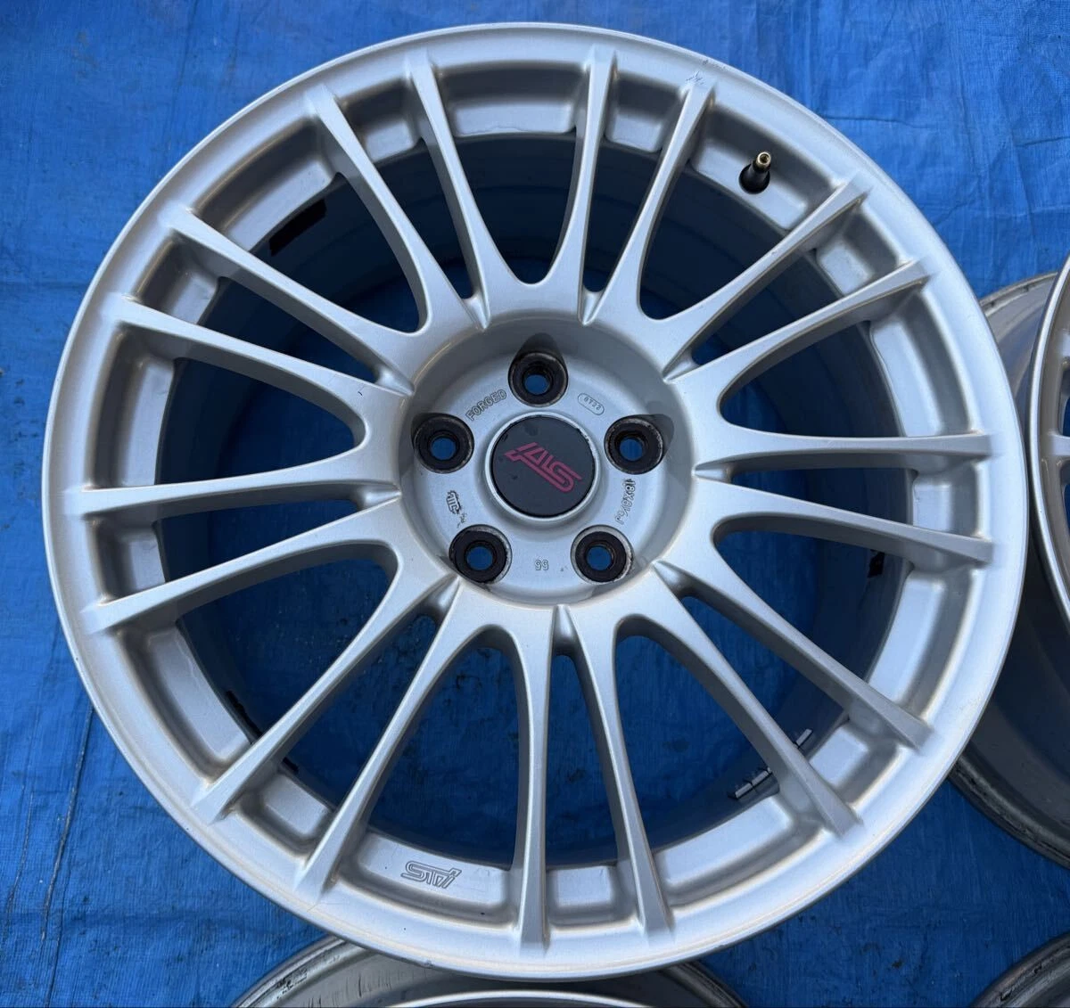 JDM Genuine BBS RV739 forging wheels for Impreza WRX STI 18 8.5J 55 11 No Tires - Image 4